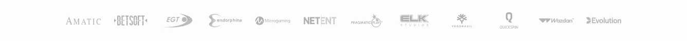 Logoer for NetEnt, Betsoft, Evolution, Pragmatic Play og andre spiludbydere hos Boho Casino
